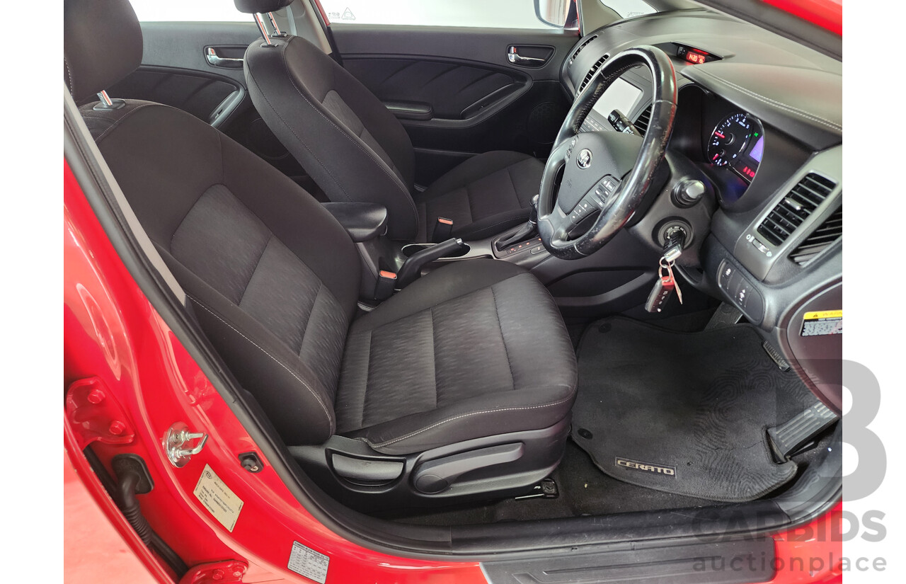 7/2014 Kia Cerato S Premium YD MY15 5d Hatchback Red 1.8L