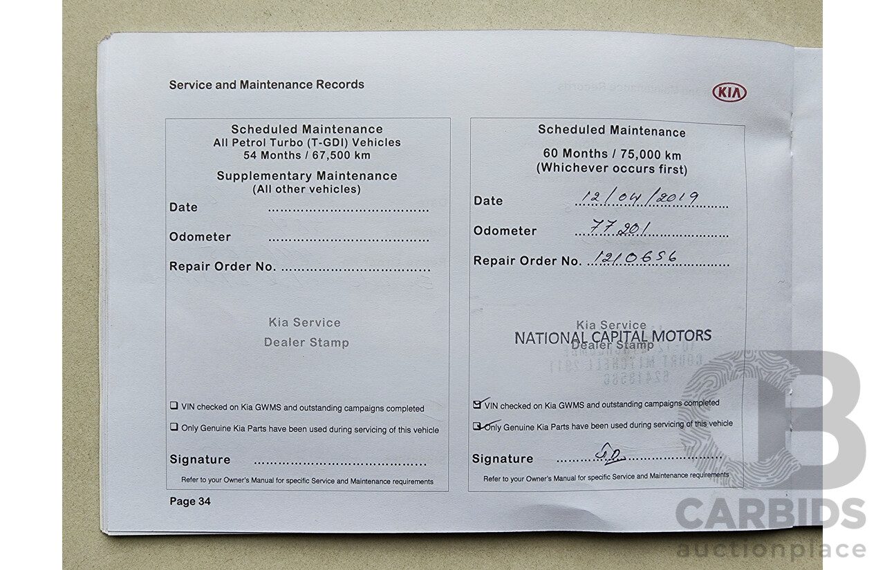 7/2014 Kia Cerato S Premium YD MY15 5d Hatchback Red 1.8L