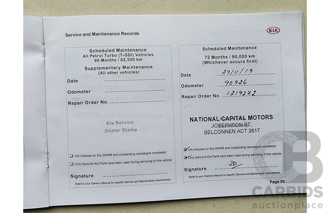 7/2014 Kia Cerato S Premium YD MY15 5d Hatchback Red 1.8L