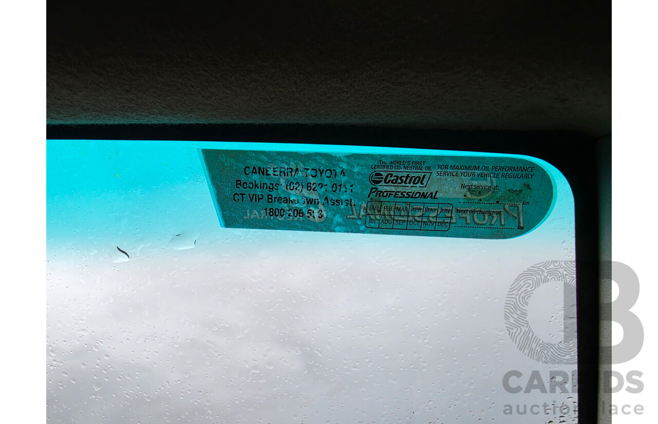 4/2005 Toyota Hilux SR5 (4x4) GGN25R X Cab P/Up White 4.0L