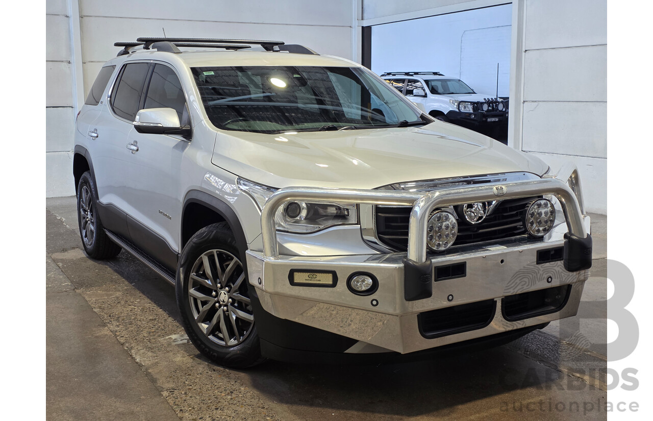 10/2019 Holden Acadia LTZ (AWD) AC MY19 4d Wagon Switchblade Silver Pearl V6 3.6L