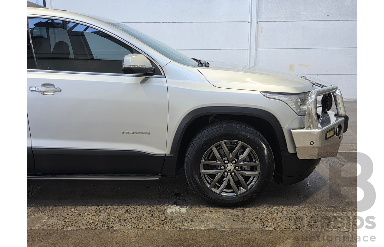10/2019 Holden Acadia LTZ (AWD) AC MY19 4d Wagon Switchblade Silver Pearl V6 3.6L