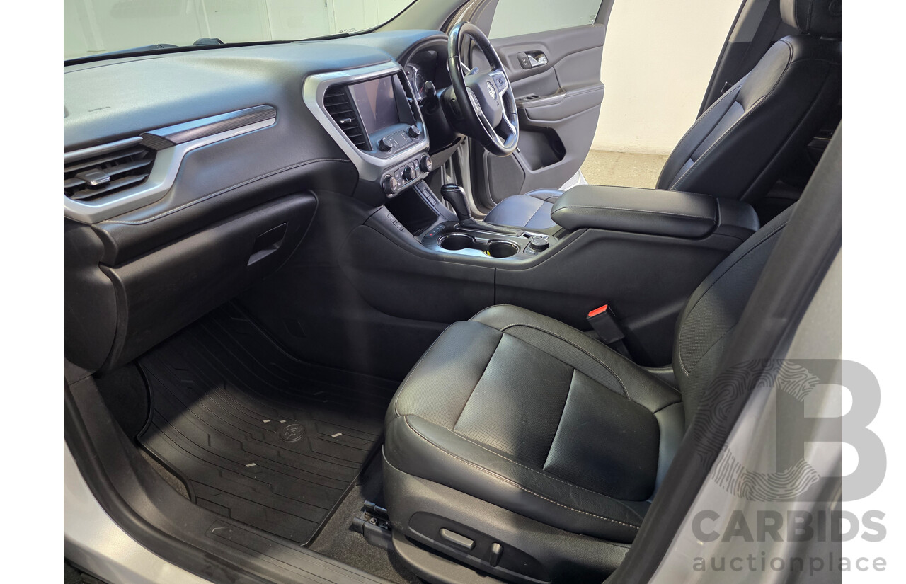 10/2019 Holden Acadia LTZ (AWD) AC MY19 4d Wagon Switchblade Silver Pearl V6 3.6L