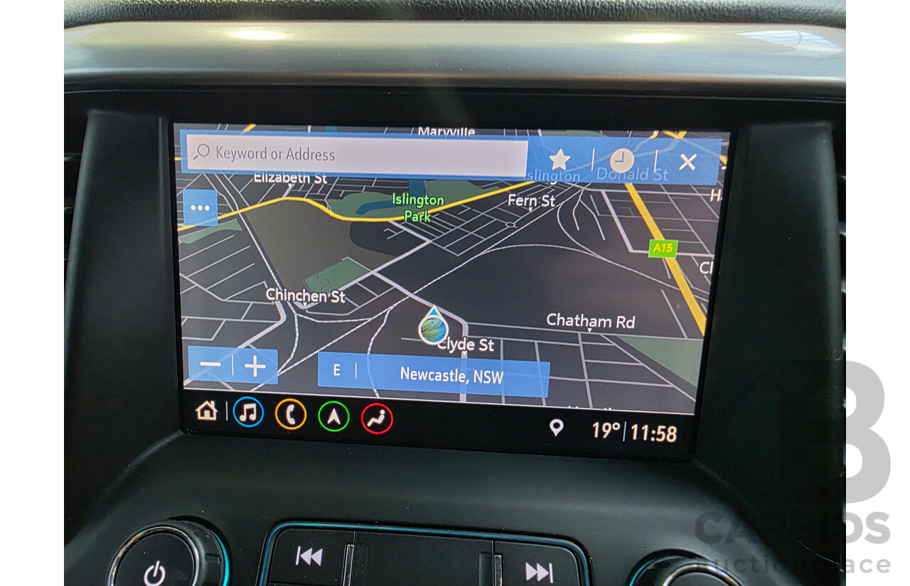 10/2019 Holden Acadia LTZ (AWD) AC MY19 4d Wagon Switchblade Silver Pearl V6 3.6L
