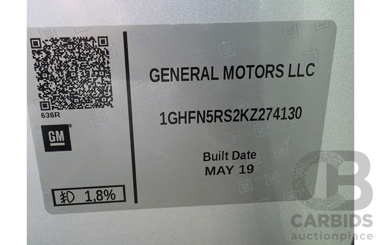 10/2019 Holden Acadia LTZ (AWD) AC MY19 4d Wagon Switchblade Silver Pearl V6 3.6L