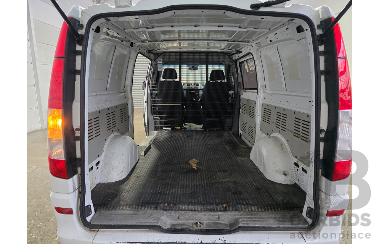 10/2007 Mercedes-Benz Vito 109CDI Extra Long 4d Van Arctic White Turbo Diesel 2.1L
