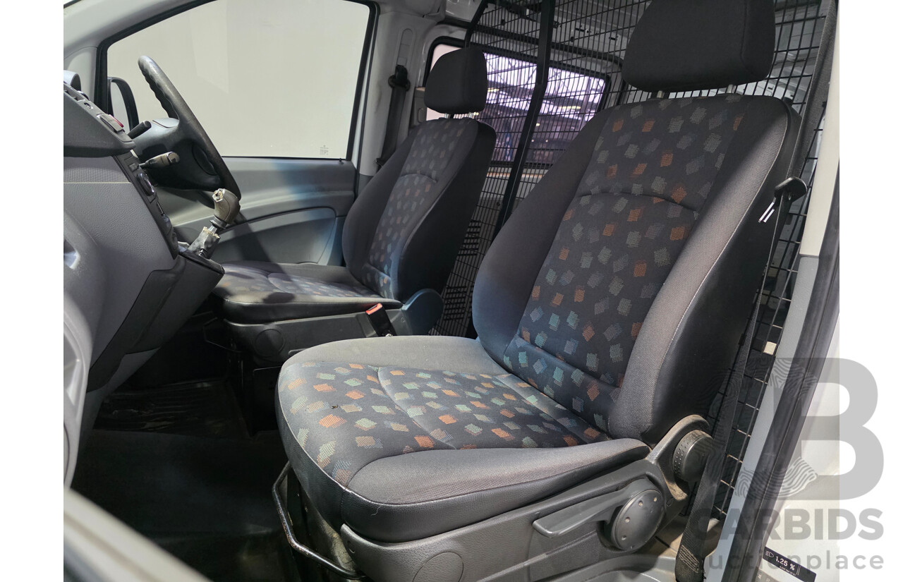 10/2007 Mercedes-Benz Vito 109CDI Extra Long 4d Van Arctic White Turbo Diesel 2.1L