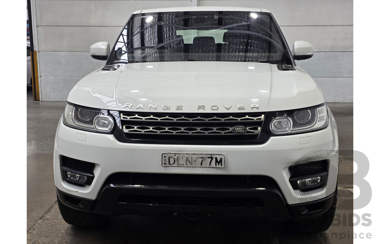 2/2017 Range Rover Range Rover Sport SDV6 SE (AWD) LW MY17 4d Wagon Fuji White Twin Turbo Diesel V6 3.0L