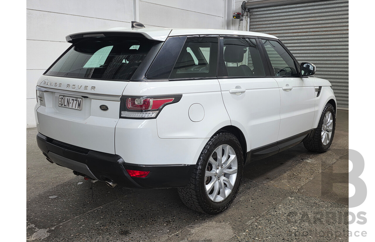 2/2017 Range Rover Range Rover Sport SDV6 SE (AWD) LW MY17 4d Wagon Fuji White Twin Turbo Diesel V6 3.0L