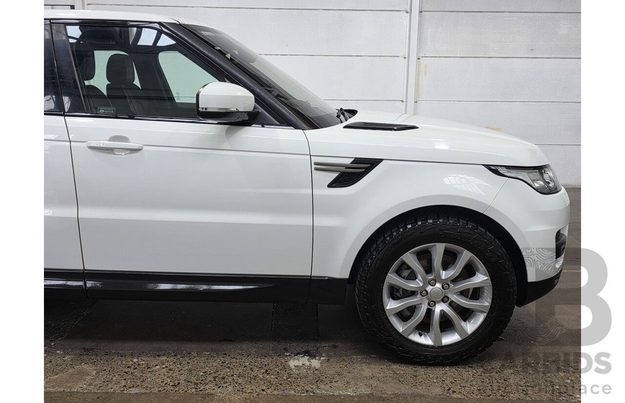 2/2017 Range Rover Range Rover Sport SDV6 SE (AWD) LW MY17 4d Wagon Fuji White Twin Turbo Diesel V6 3.0L