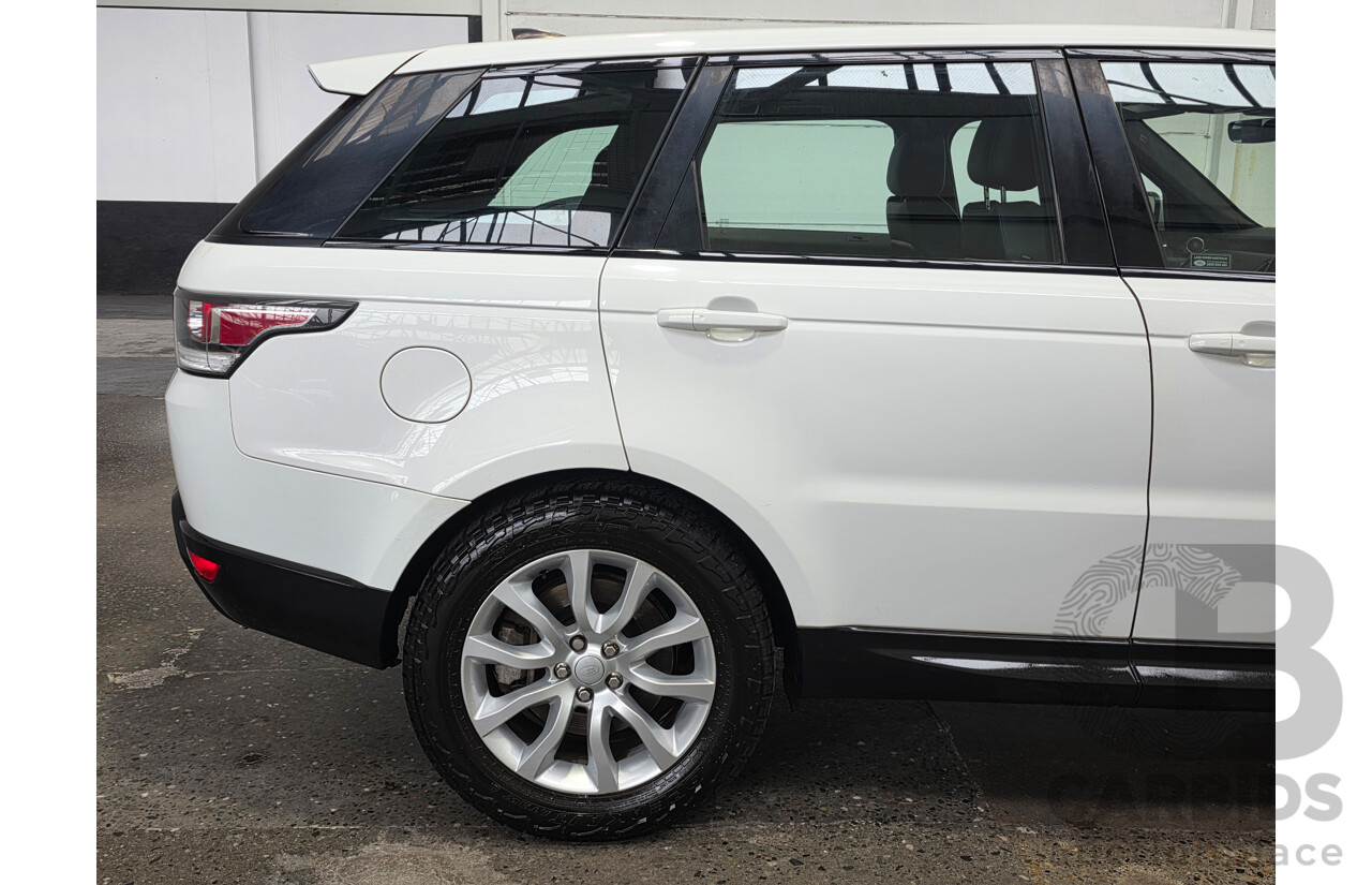 2/2017 Range Rover Range Rover Sport SDV6 SE (AWD) LW MY17 4d Wagon Fuji White Twin Turbo Diesel V6 3.0L