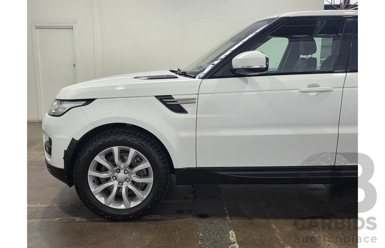 2/2017 Range Rover Range Rover Sport SDV6 SE (AWD) LW MY17 4d Wagon Fuji White Twin Turbo Diesel V6 3.0L