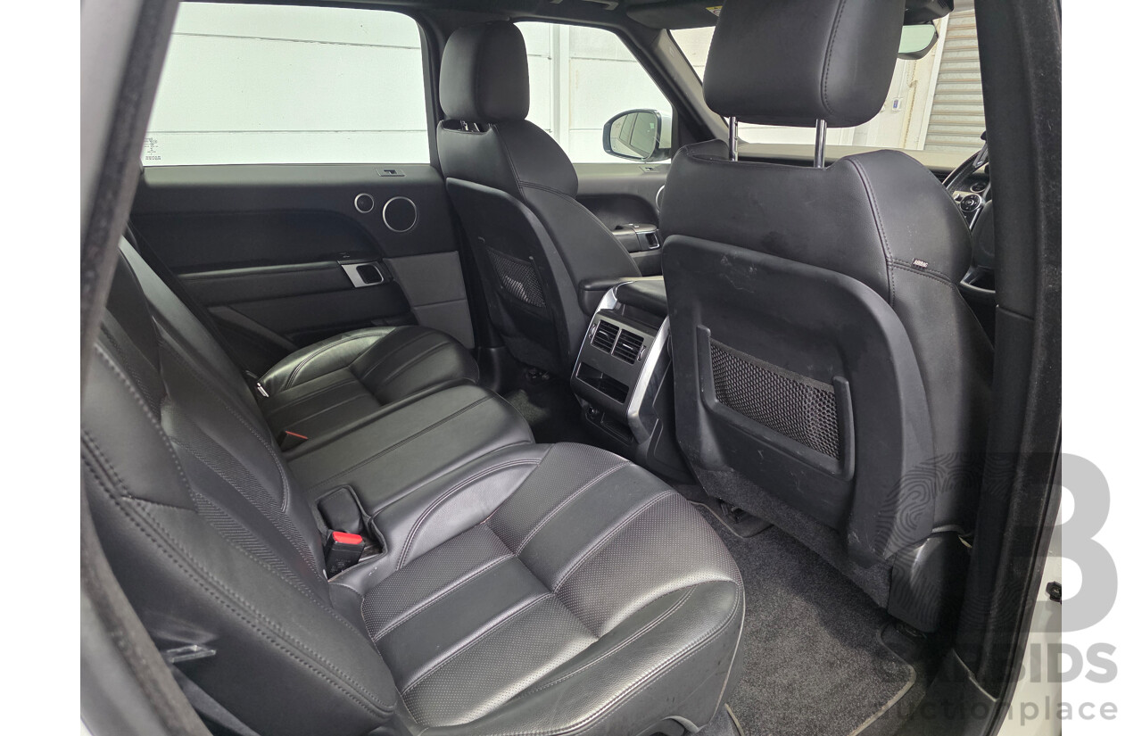 2/2017 Range Rover Range Rover Sport SDV6 SE (AWD) LW MY17 4d Wagon Fuji White Twin Turbo Diesel V6 3.0L