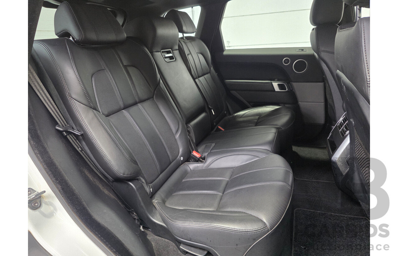 2/2017 Range Rover Range Rover Sport SDV6 SE (AWD) LW MY17 4d Wagon Fuji White Twin Turbo Diesel V6 3.0L