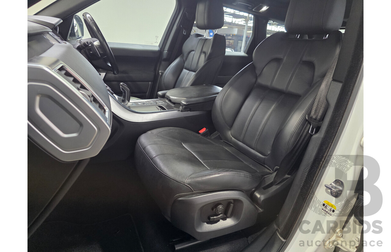 2/2017 Range Rover Range Rover Sport SDV6 SE (AWD) LW MY17 4d Wagon Fuji White Twin Turbo Diesel V6 3.0L