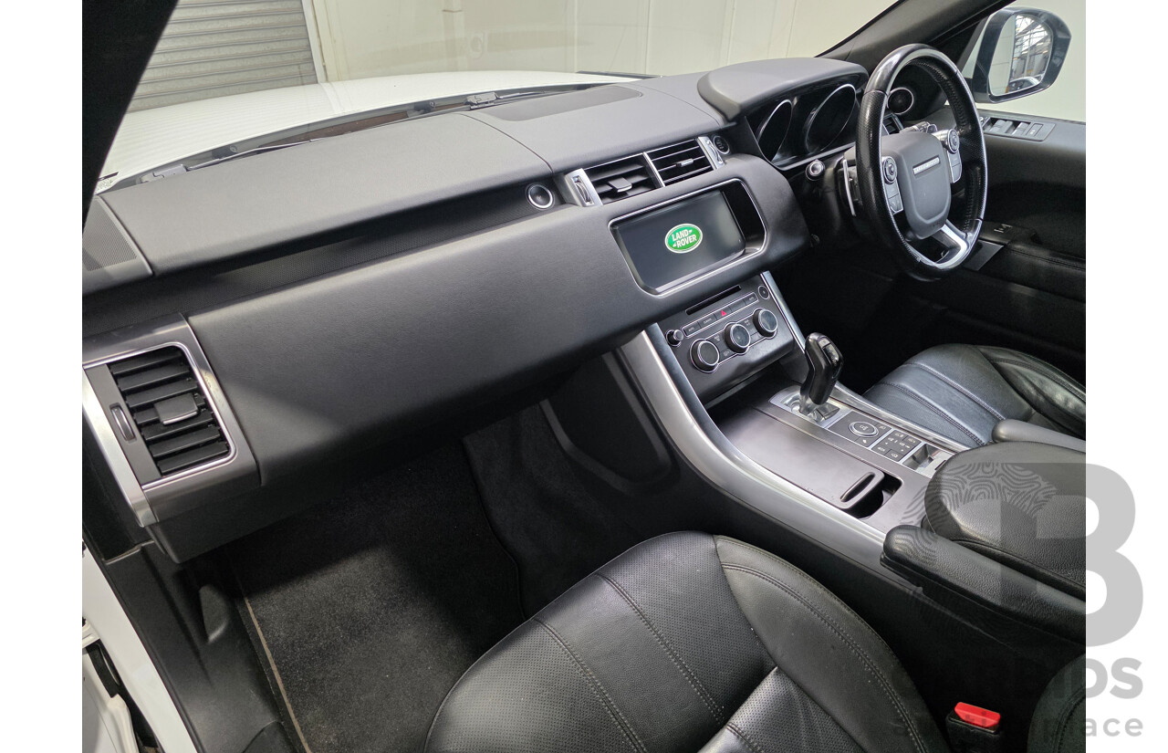 2/2017 Range Rover Range Rover Sport SDV6 SE (AWD) LW MY17 4d Wagon Fuji White Twin Turbo Diesel V6 3.0L