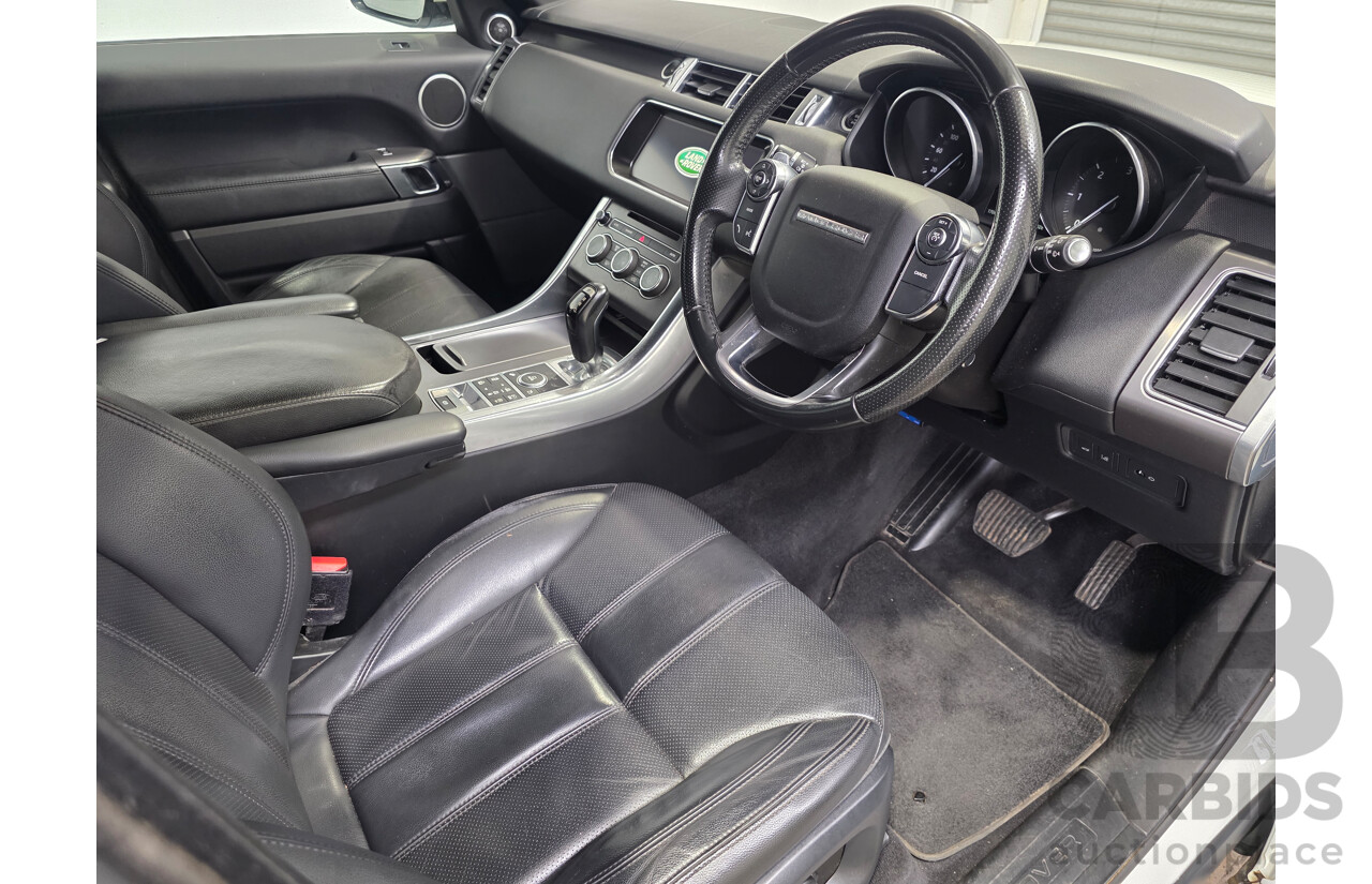 2/2017 Range Rover Range Rover Sport SDV6 SE (AWD) LW MY17 4d Wagon Fuji White Twin Turbo Diesel V6 3.0L