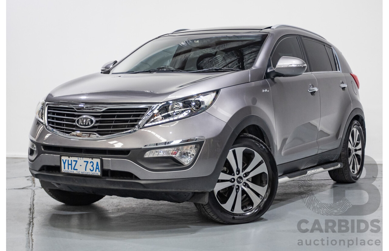 4/2012 Kia Sportage Platinum (AWD) SL MY12 4d Wagon Mineral Silver Metallic 2.4L