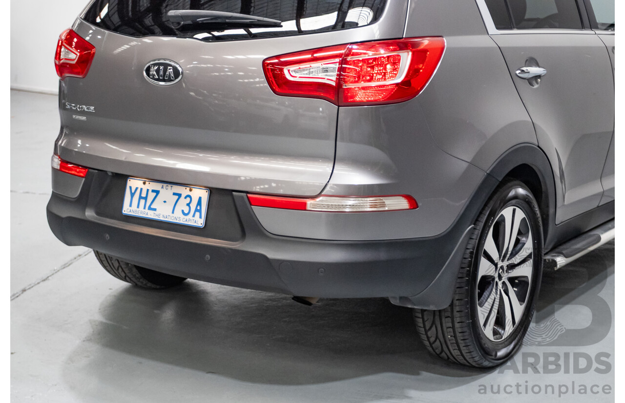 4/2012 Kia Sportage Platinum (AWD) SL MY12 4d Wagon Mineral Silver Metallic 2.4L