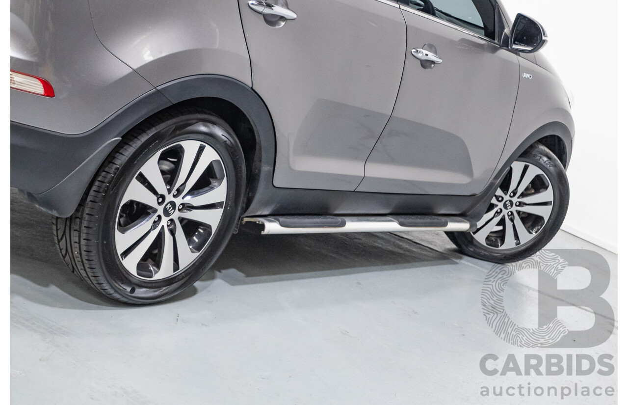 4/2012 Kia Sportage Platinum (AWD) SL MY12 4d Wagon Mineral Silver Metallic 2.4L