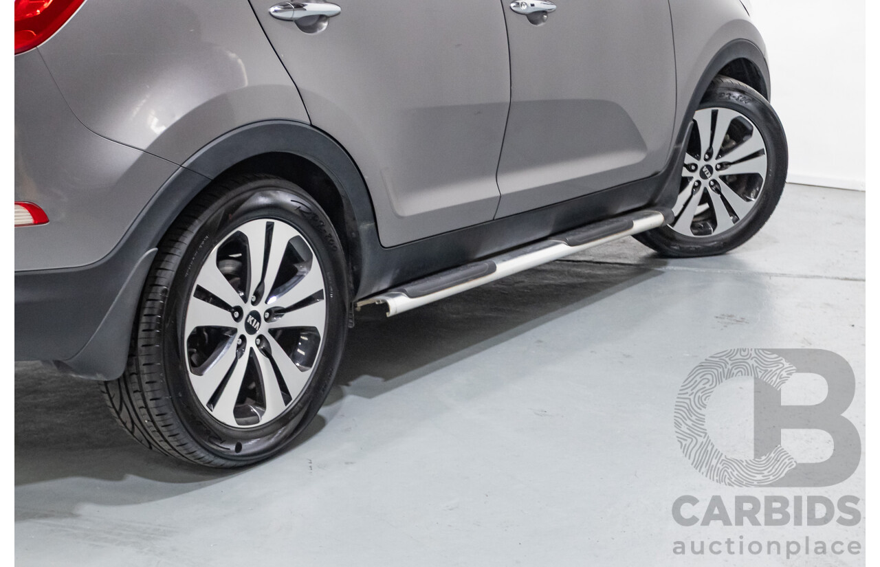4/2012 Kia Sportage Platinum (AWD) SL MY12 4d Wagon Mineral Silver Metallic 2.4L
