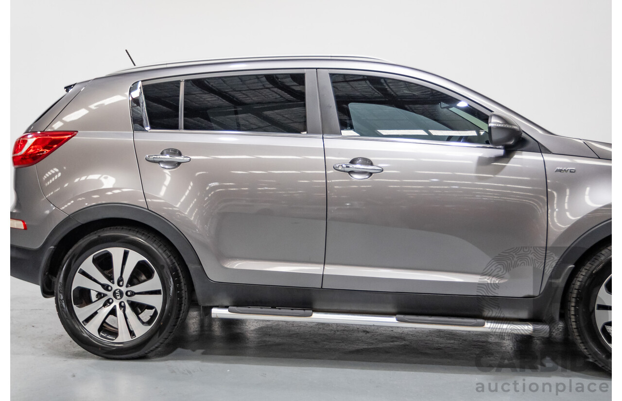 4/2012 Kia Sportage Platinum (AWD) SL MY12 4d Wagon Mineral Silver Metallic 2.4L
