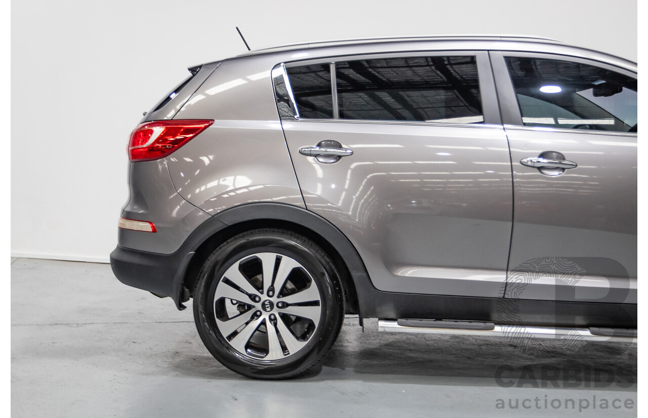 4/2012 Kia Sportage Platinum (AWD) SL MY12 4d Wagon Mineral Silver Metallic 2.4L