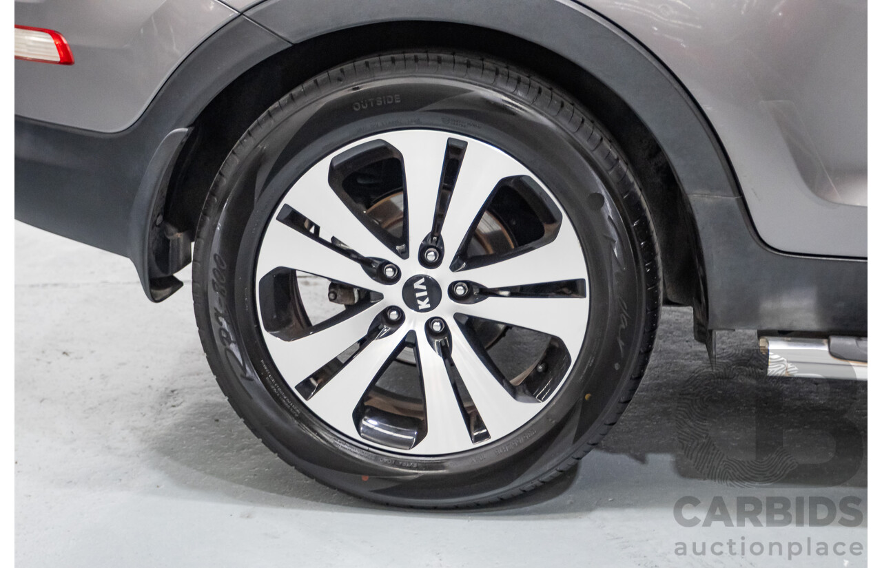 4/2012 Kia Sportage Platinum (AWD) SL MY12 4d Wagon Mineral Silver Metallic 2.4L