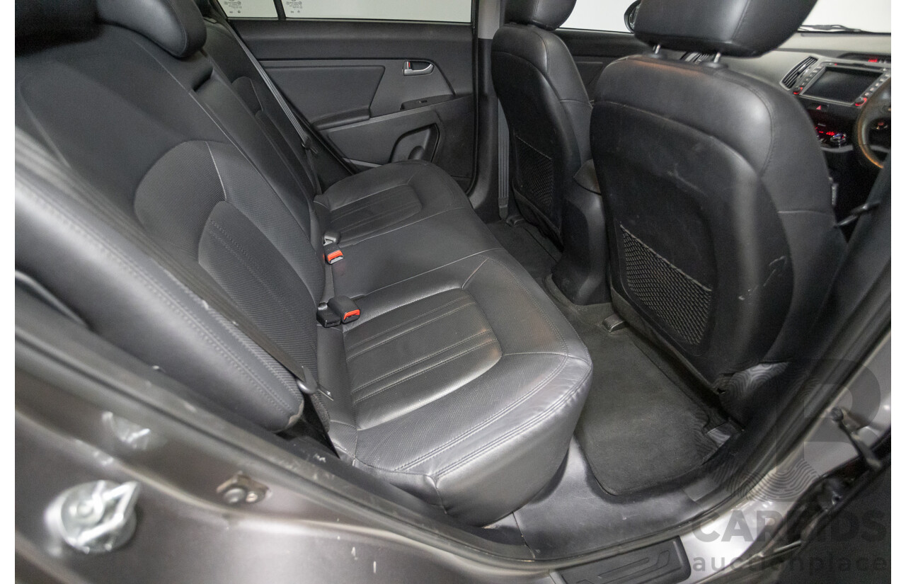 4/2012 Kia Sportage Platinum (AWD) SL MY12 4d Wagon Mineral Silver Metallic 2.4L