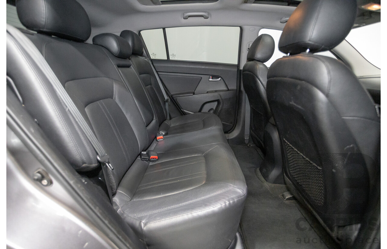 4/2012 Kia Sportage Platinum (AWD) SL MY12 4d Wagon Mineral Silver Metallic 2.4L