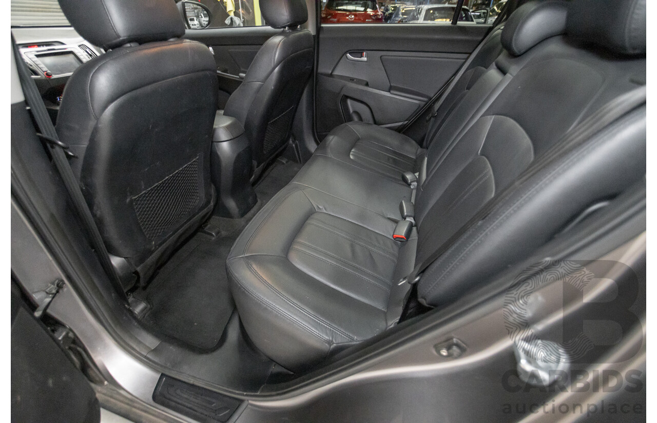 4/2012 Kia Sportage Platinum (AWD) SL MY12 4d Wagon Mineral Silver Metallic 2.4L