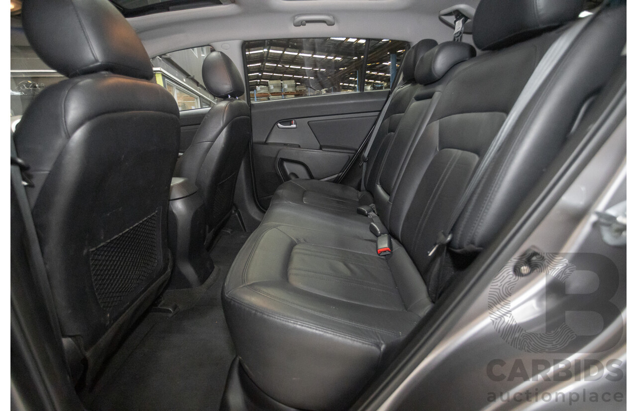 4/2012 Kia Sportage Platinum (AWD) SL MY12 4d Wagon Mineral Silver Metallic 2.4L