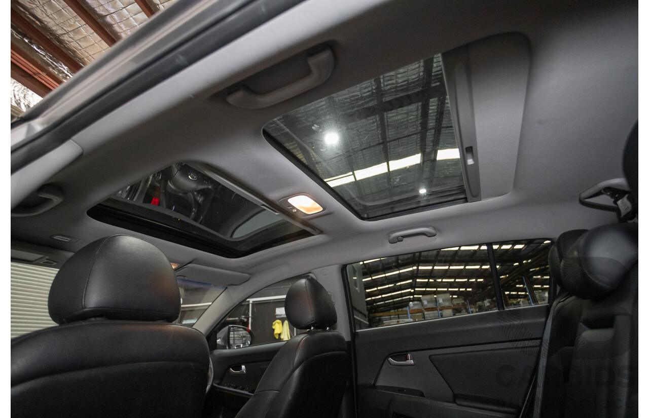 4/2012 Kia Sportage Platinum (AWD) SL MY12 4d Wagon Mineral Silver Metallic 2.4L