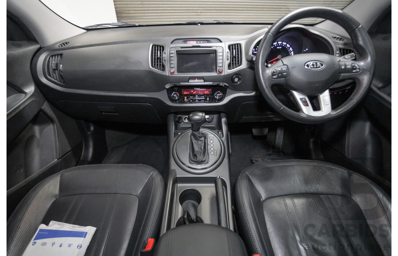 4/2012 Kia Sportage Platinum (AWD) SL MY12 4d Wagon Mineral Silver Metallic 2.4L