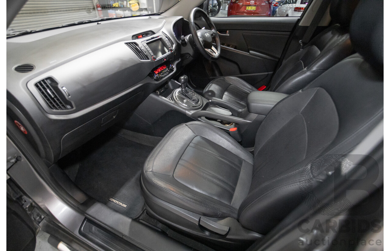 4/2012 Kia Sportage Platinum (AWD) SL MY12 4d Wagon Mineral Silver Metallic 2.4L