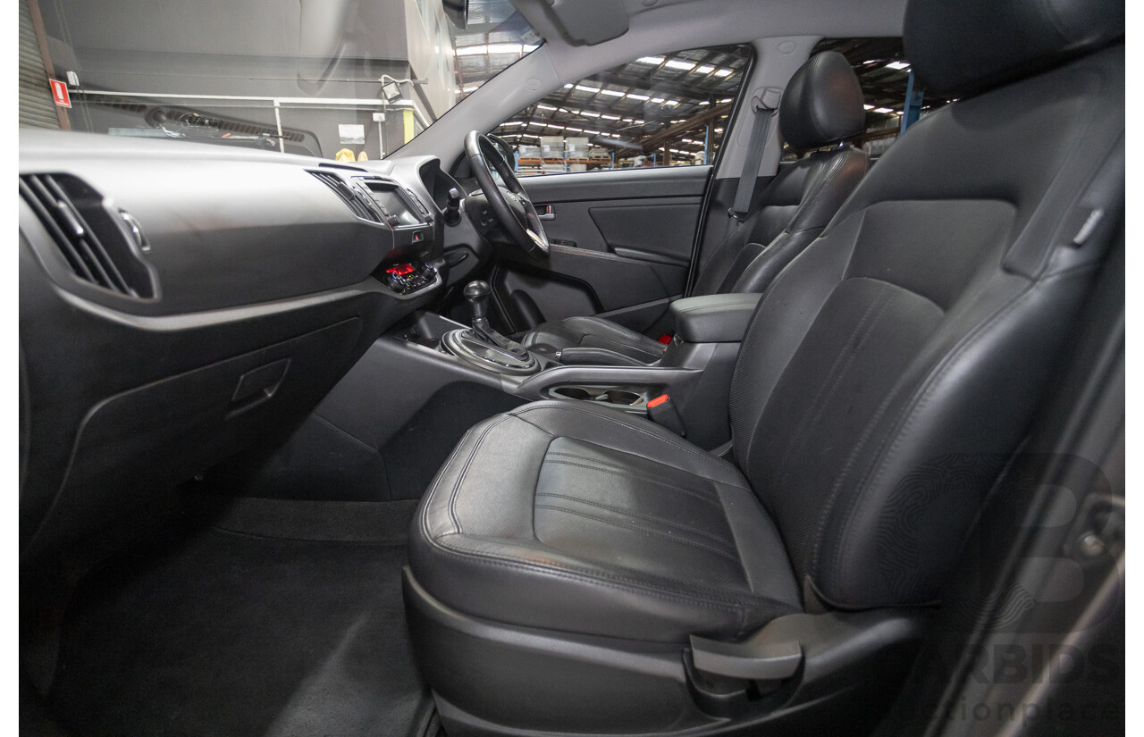 4/2012 Kia Sportage Platinum (AWD) SL MY12 4d Wagon Mineral Silver Metallic 2.4L