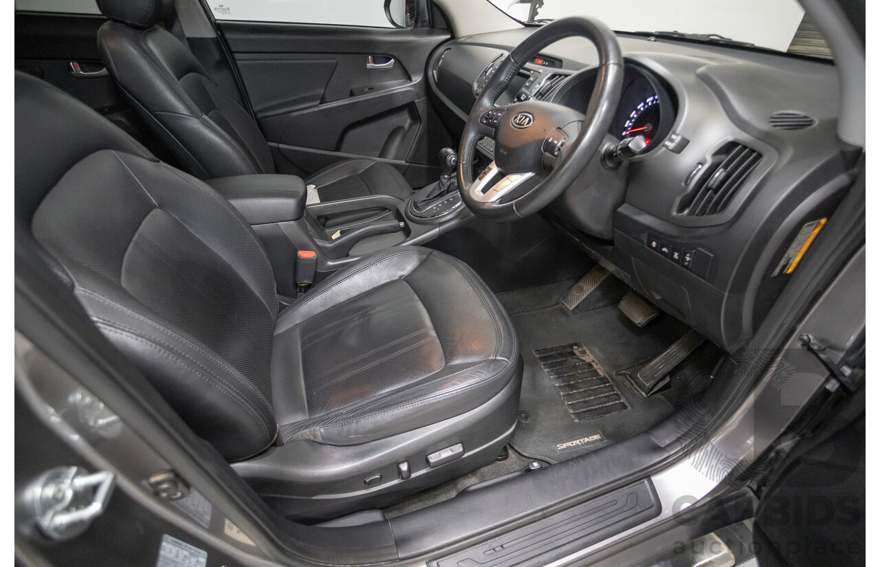 4/2012 Kia Sportage Platinum (AWD) SL MY12 4d Wagon Mineral Silver Metallic 2.4L