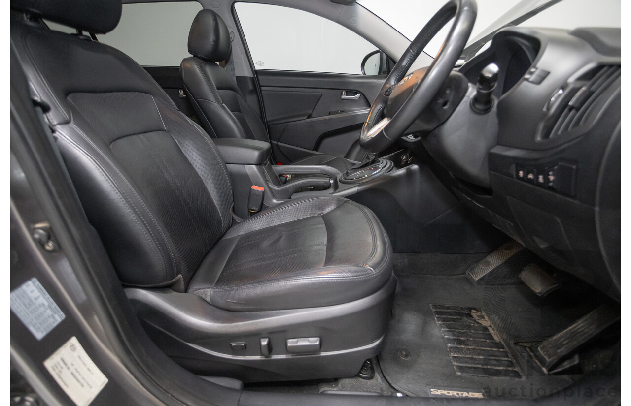 4/2012 Kia Sportage Platinum (AWD) SL MY12 4d Wagon Mineral Silver Metallic 2.4L