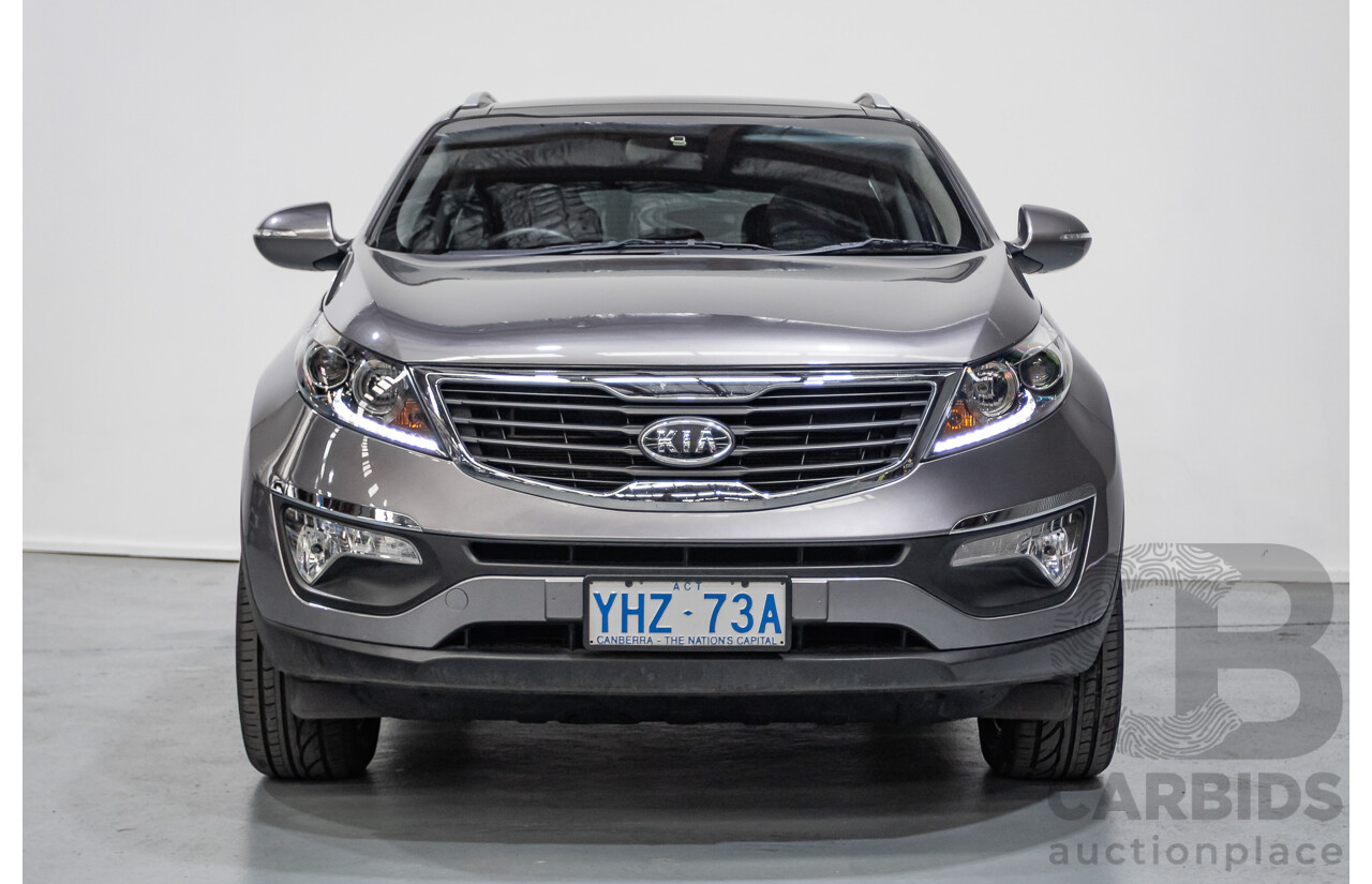 4/2012 Kia Sportage Platinum (AWD) SL MY12 4d Wagon Mineral Silver Metallic 2.4L