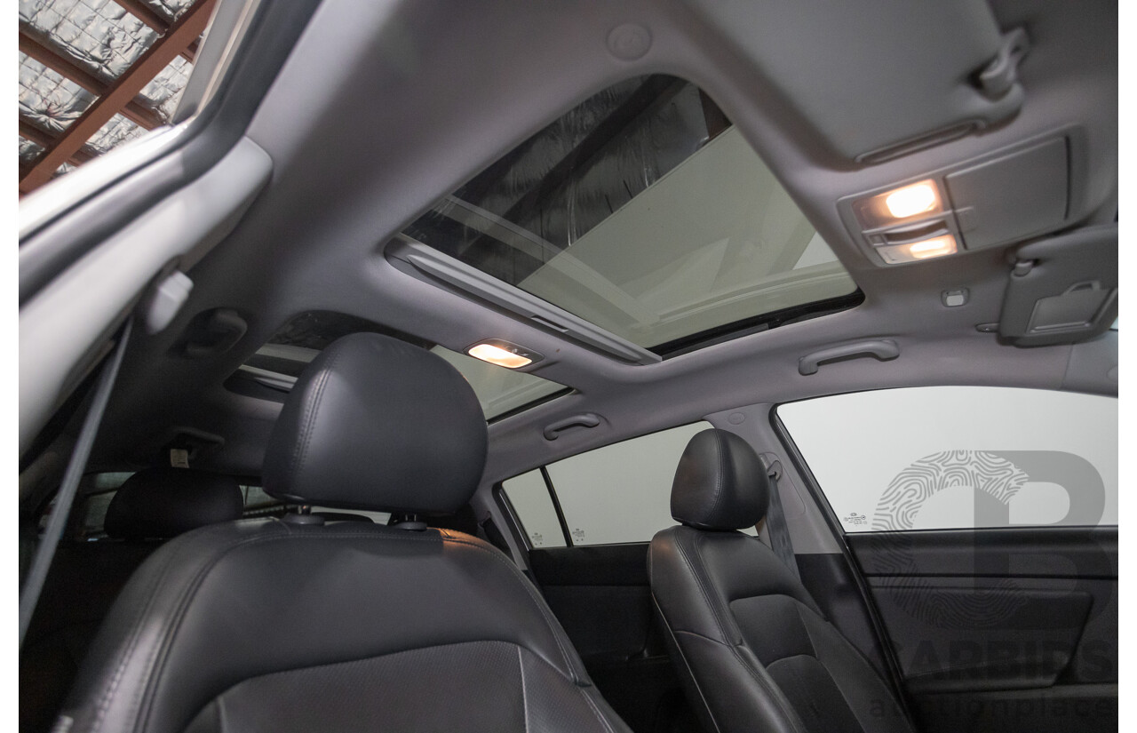 4/2012 Kia Sportage Platinum (AWD) SL MY12 4d Wagon Mineral Silver Metallic 2.4L