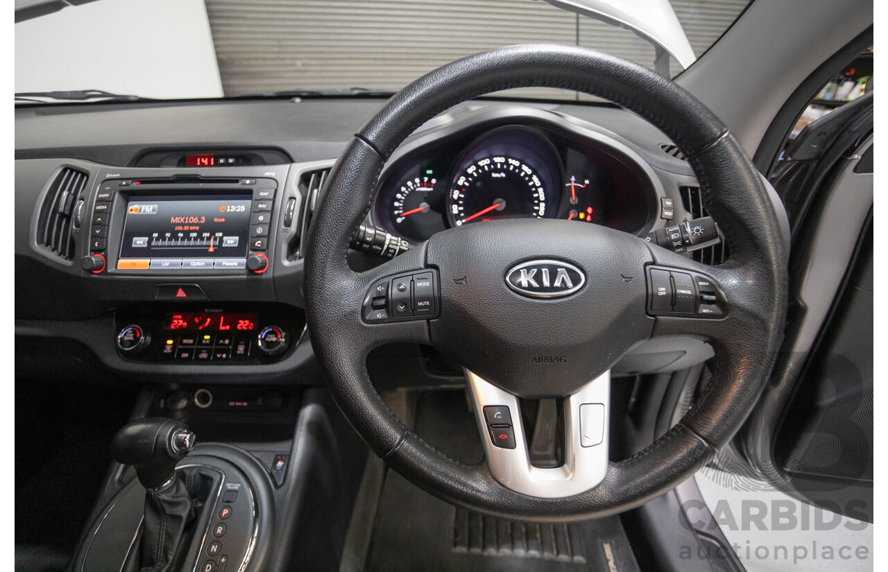 4/2012 Kia Sportage Platinum (AWD) SL MY12 4d Wagon Mineral Silver Metallic 2.4L