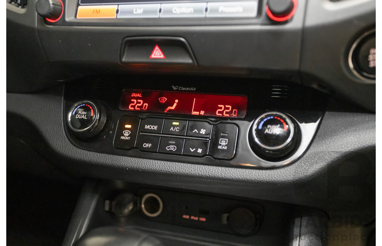 4/2012 Kia Sportage Platinum (AWD) SL MY12 4d Wagon Mineral Silver Metallic 2.4L
