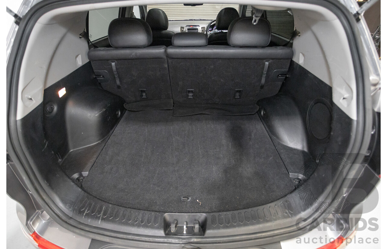 4/2012 Kia Sportage Platinum (AWD) SL MY12 4d Wagon Mineral Silver Metallic 2.4L