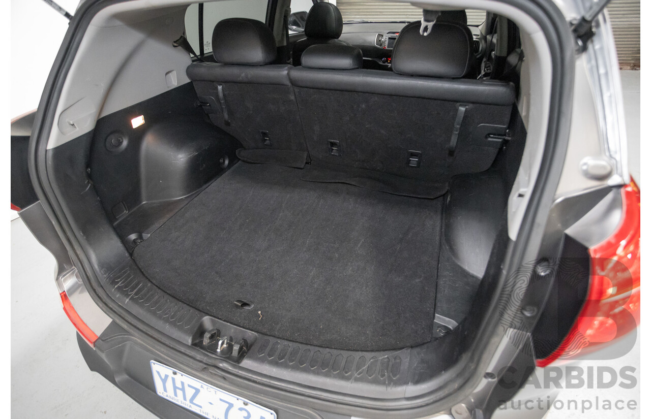 4/2012 Kia Sportage Platinum (AWD) SL MY12 4d Wagon Mineral Silver Metallic 2.4L