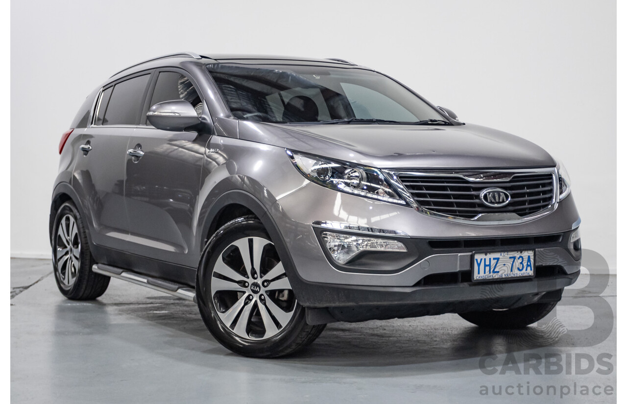 4/2012 Kia Sportage Platinum (AWD) SL MY12 4d Wagon Mineral Silver Metallic 2.4L