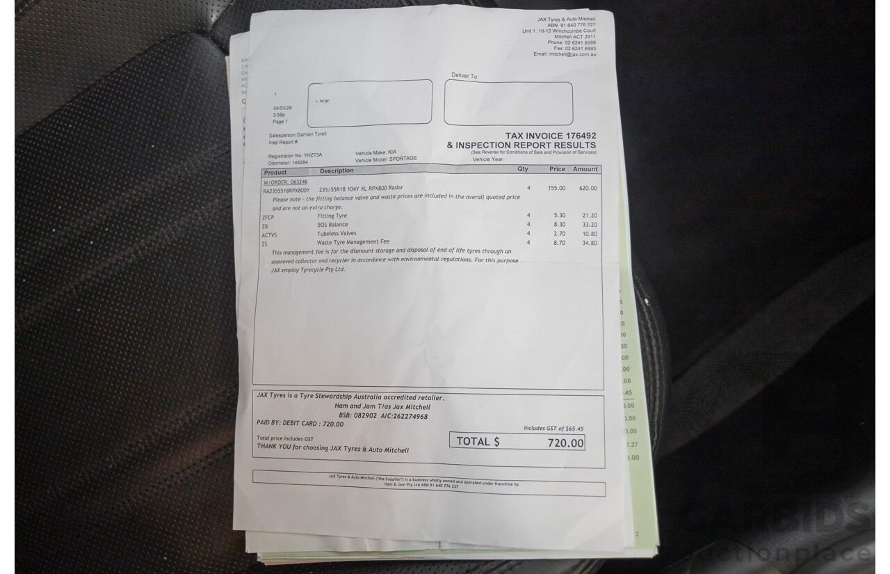 4/2012 Kia Sportage Platinum (AWD) SL MY12 4d Wagon Mineral Silver Metallic 2.4L