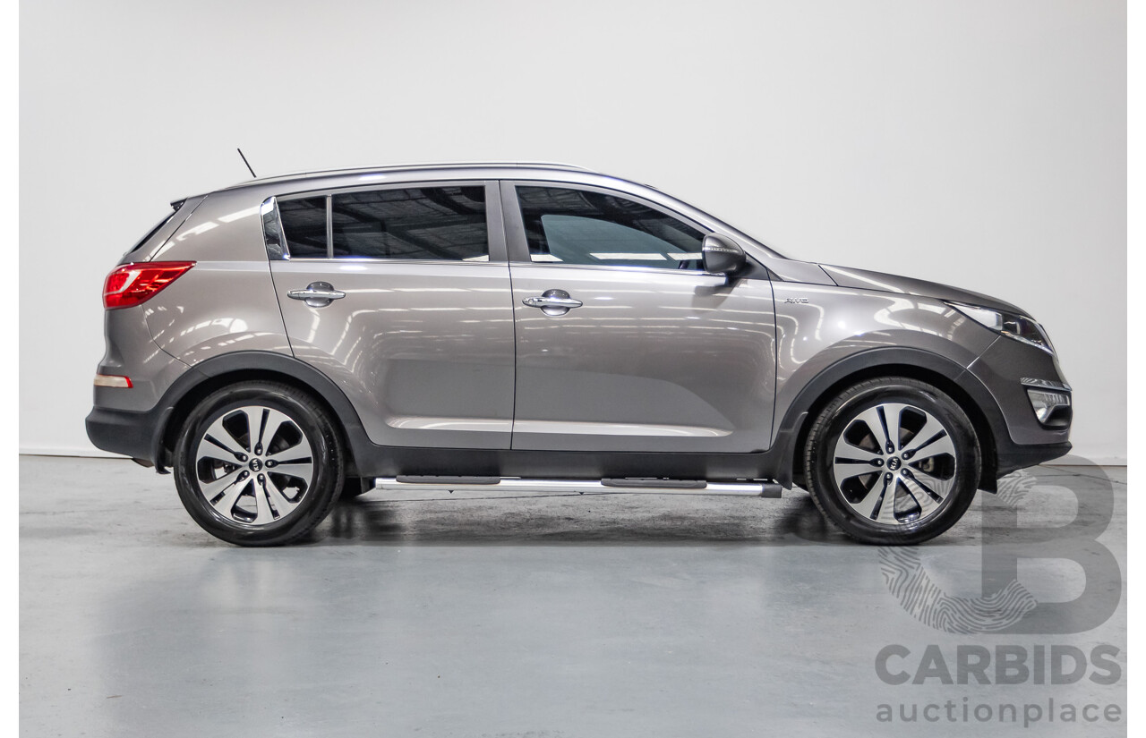 4/2012 Kia Sportage Platinum (AWD) SL MY12 4d Wagon Mineral Silver Metallic 2.4L