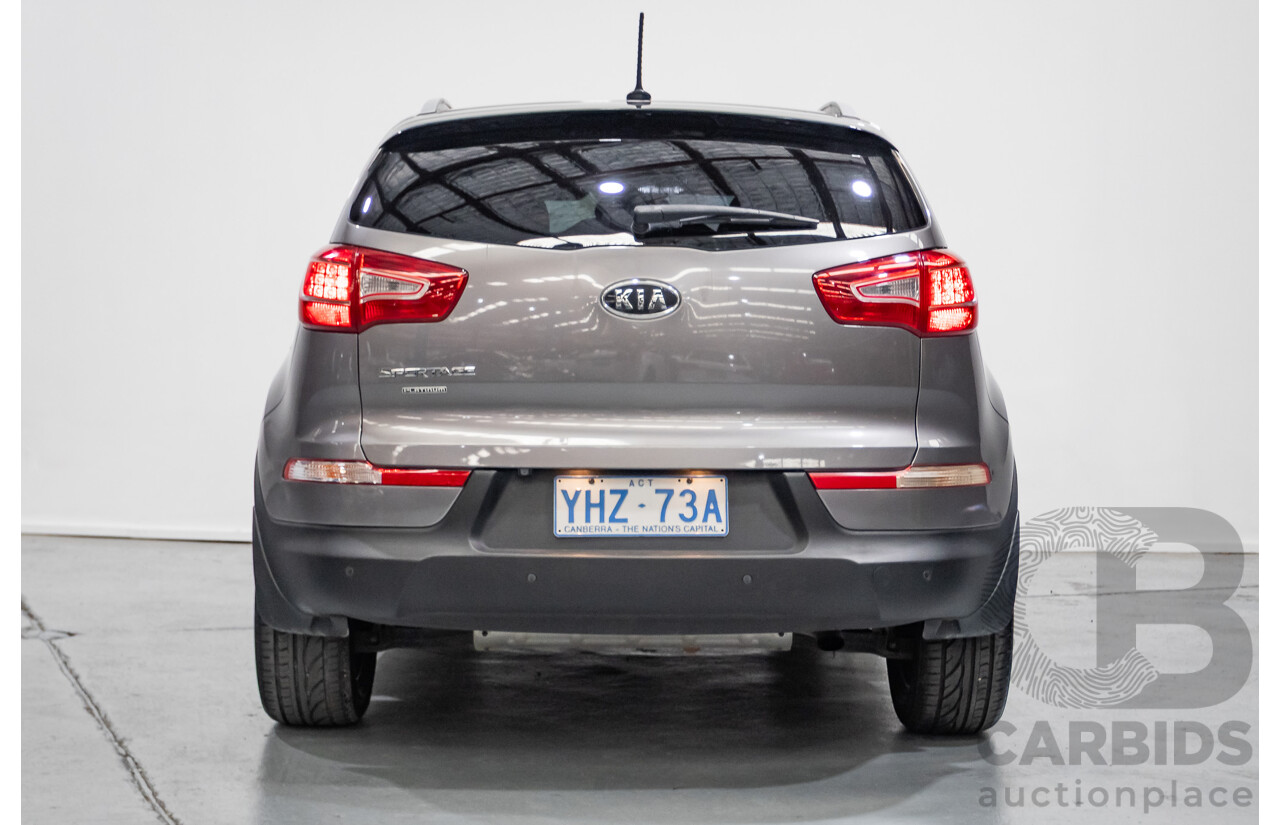 4/2012 Kia Sportage Platinum (AWD) SL MY12 4d Wagon Mineral Silver Metallic 2.4L