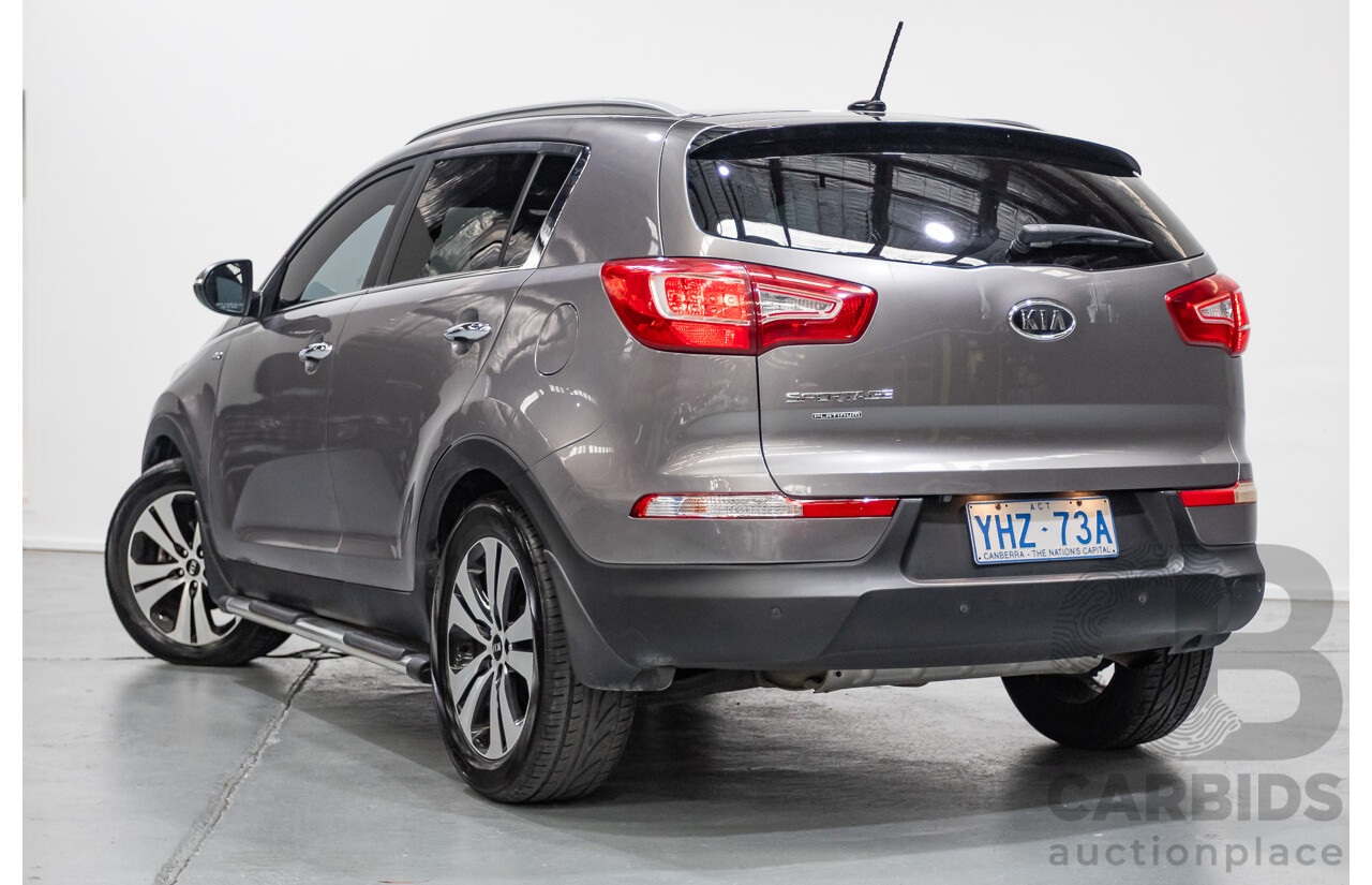 4/2012 Kia Sportage Platinum (AWD) SL MY12 4d Wagon Mineral Silver Metallic 2.4L
