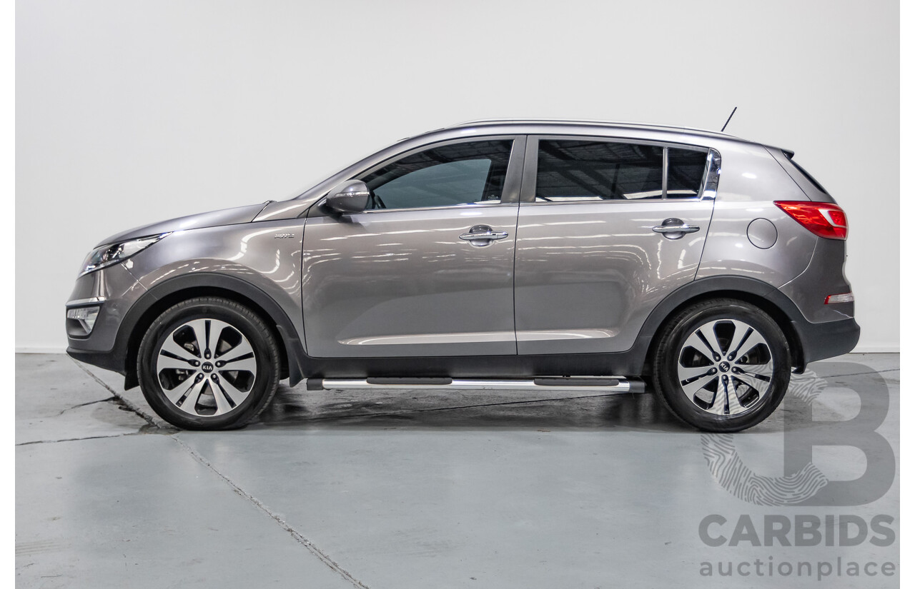 4/2012 Kia Sportage Platinum (AWD) SL MY12 4d Wagon Mineral Silver Metallic 2.4L